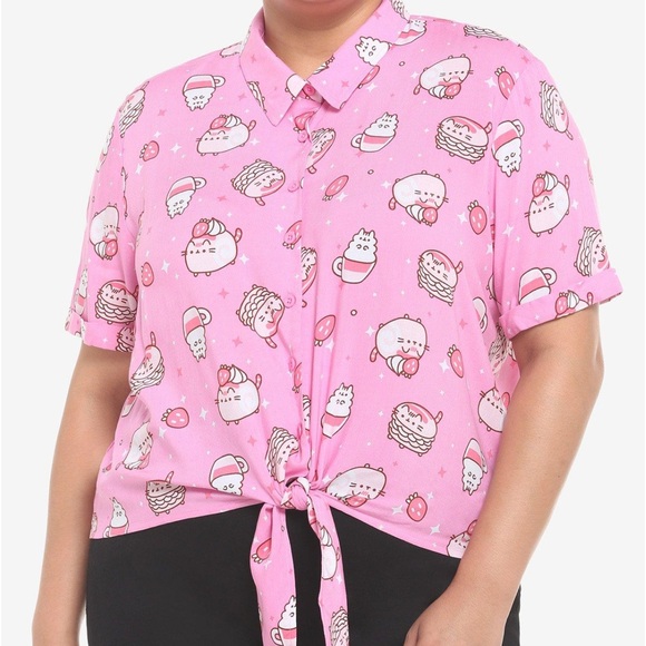 Pusheen Tops - 💗NWT Pusheen Button Down Top💗